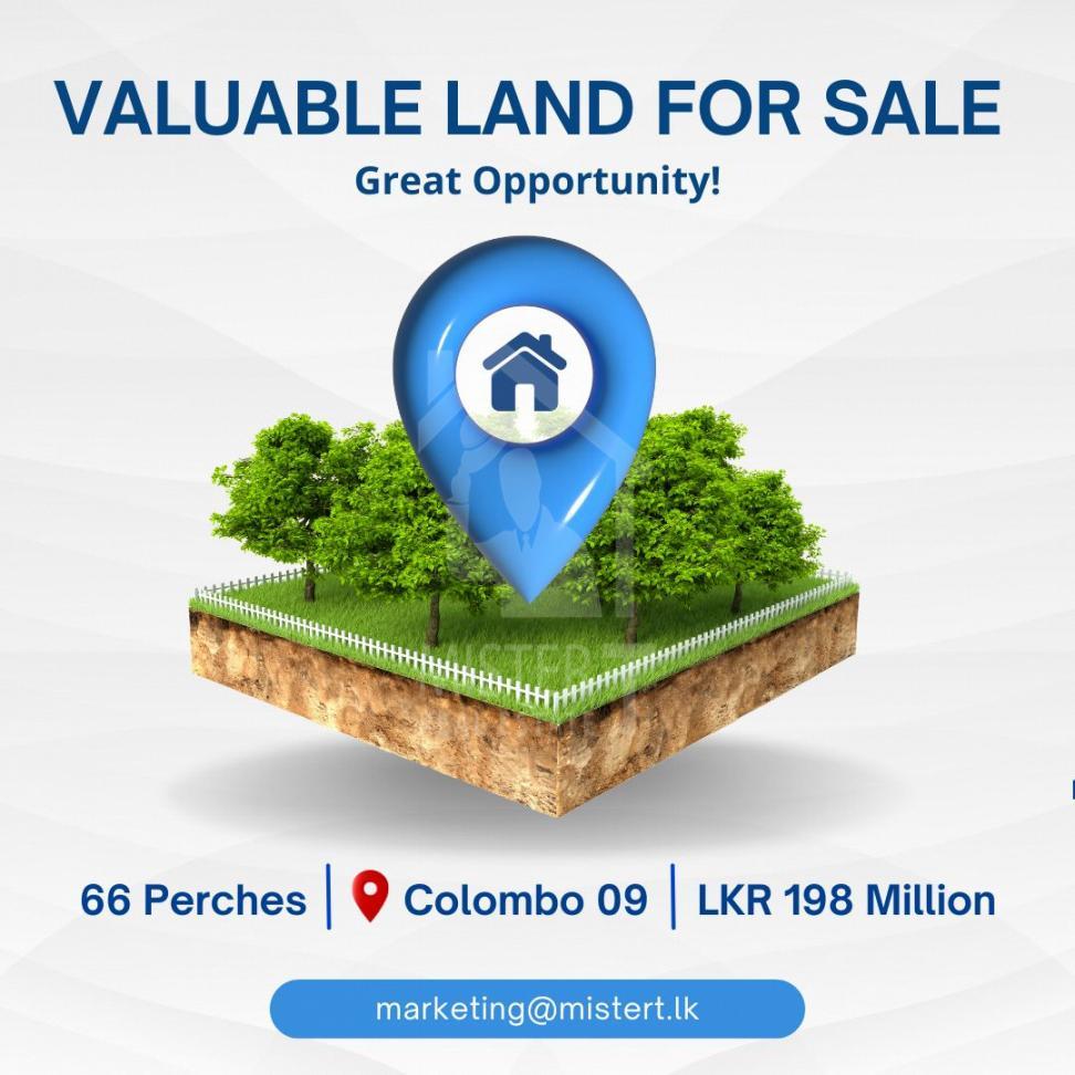 Land with Old House for Sale in Colombo 09- image 1