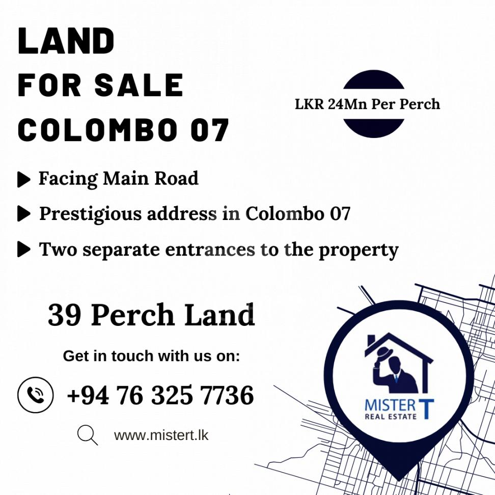 Land for Sale in Colombo 07- image 1
