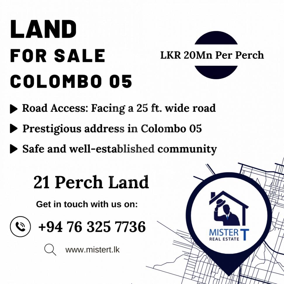 Land for Sale in Colombo 05...