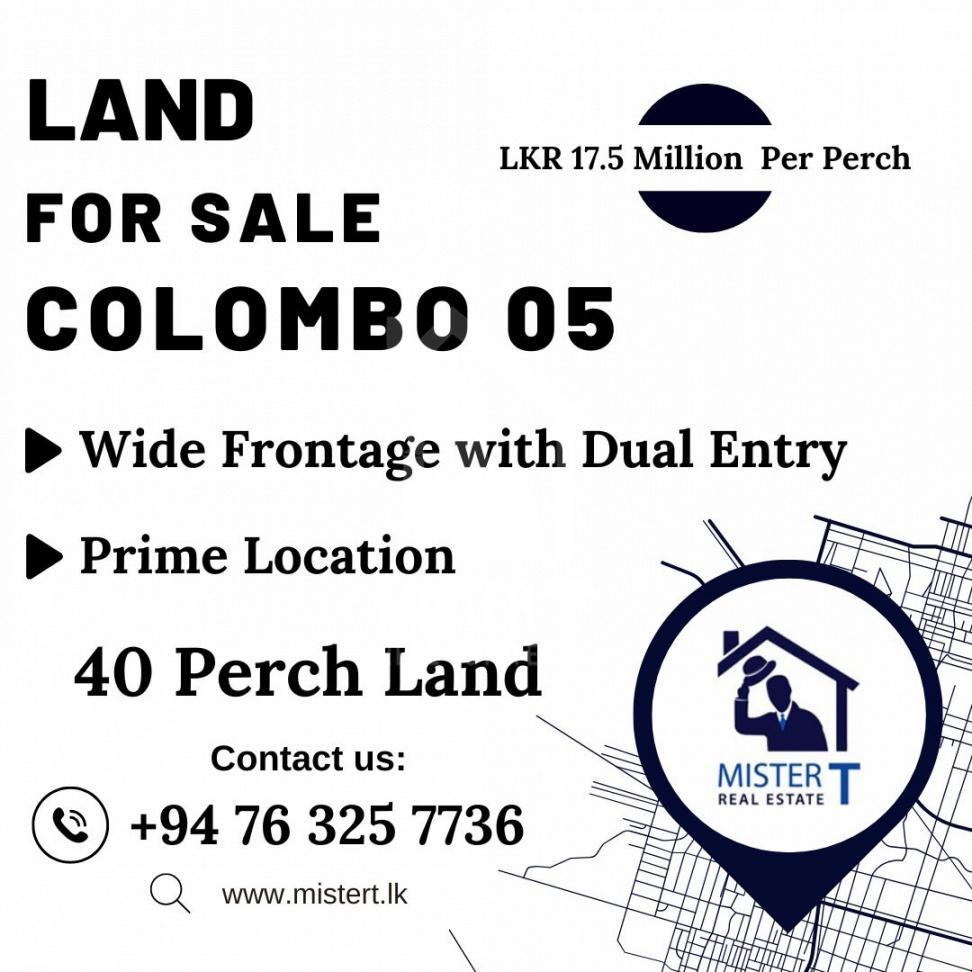 Commercial Land for Sale in Colombo 05...